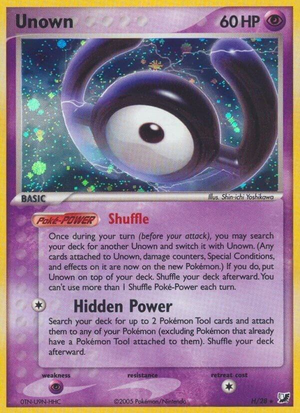 Image for Unown (H) (H/28) (UF) - Pokemon
