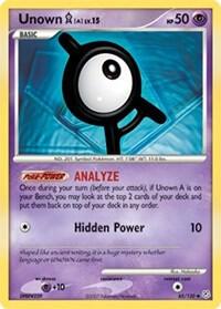 Image for Unown [A] (65/130) (DP) - Pokemon