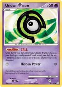 Image for Unown [C] (67/130) (DP) - Pokemon