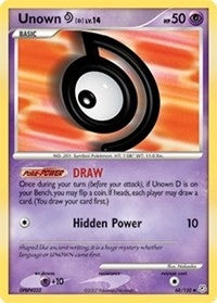 Image for Unown [D] (68/130) (DP) - Pokemon