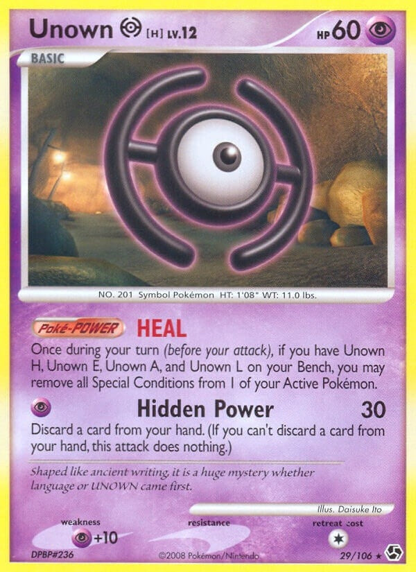 Image for Unown [H] (29/106) (GE) - Pokemon
