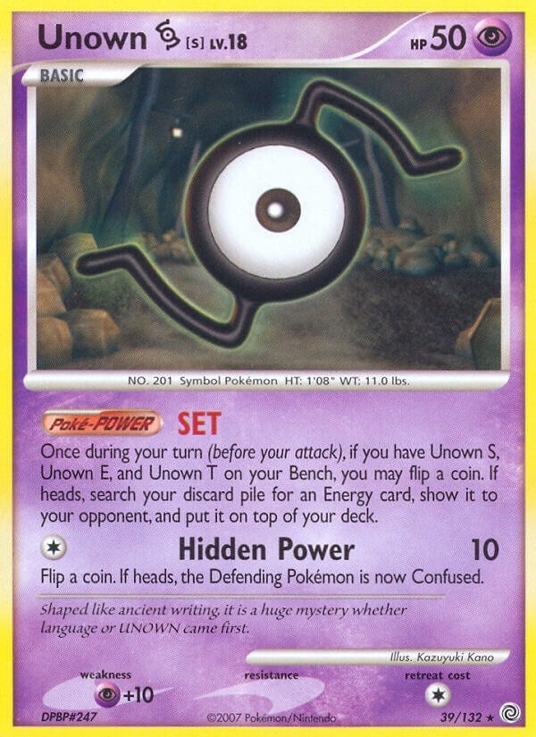 Image for Unown [S] (39/132) (SW) - Pokemon