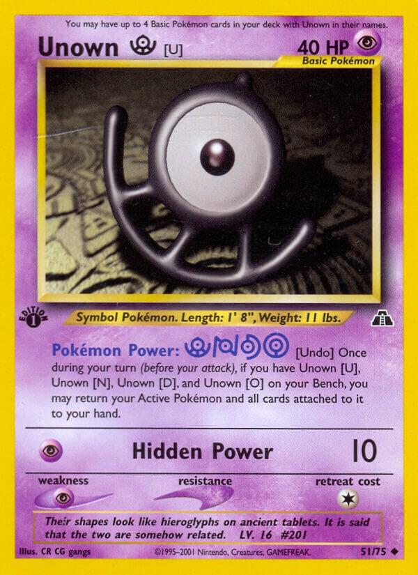 Image for Unown [U] (51/75) (N2) - Pokemon