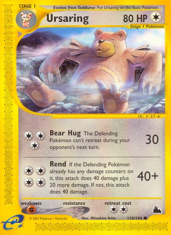 Image for Ursaring (110/144) (SK) - Pokemon