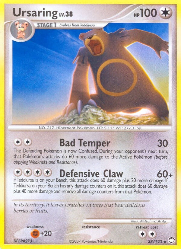 Image for Ursaring (38/123) (MT) - Pokemon