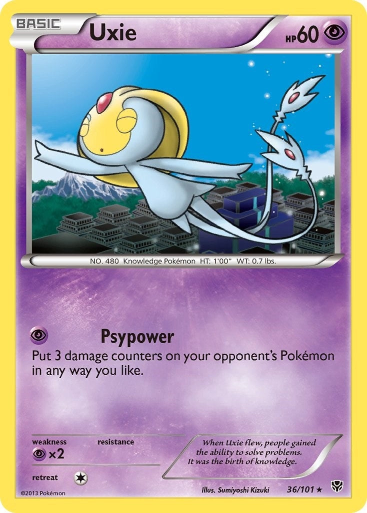 Image for Uxie (36/101) (PLB) - Pokemon