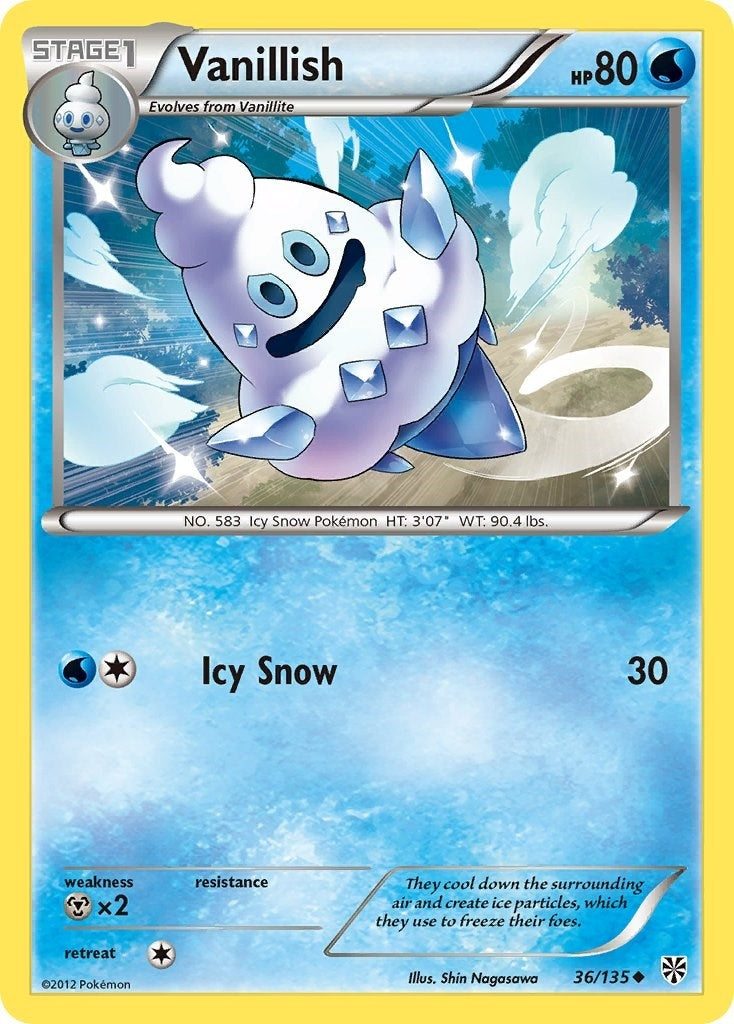 Image for Vanillish (36/135) (PLS) - Pokemon
