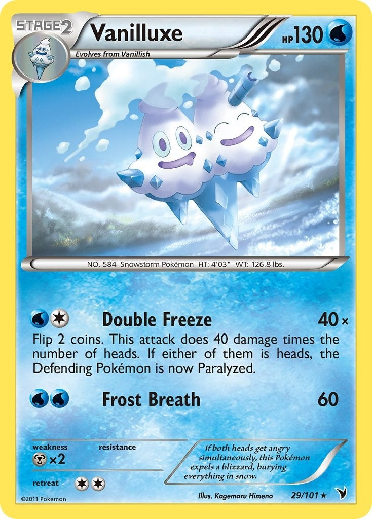 Image for Vanilluxe (29/101) (NVI) - Pokemon