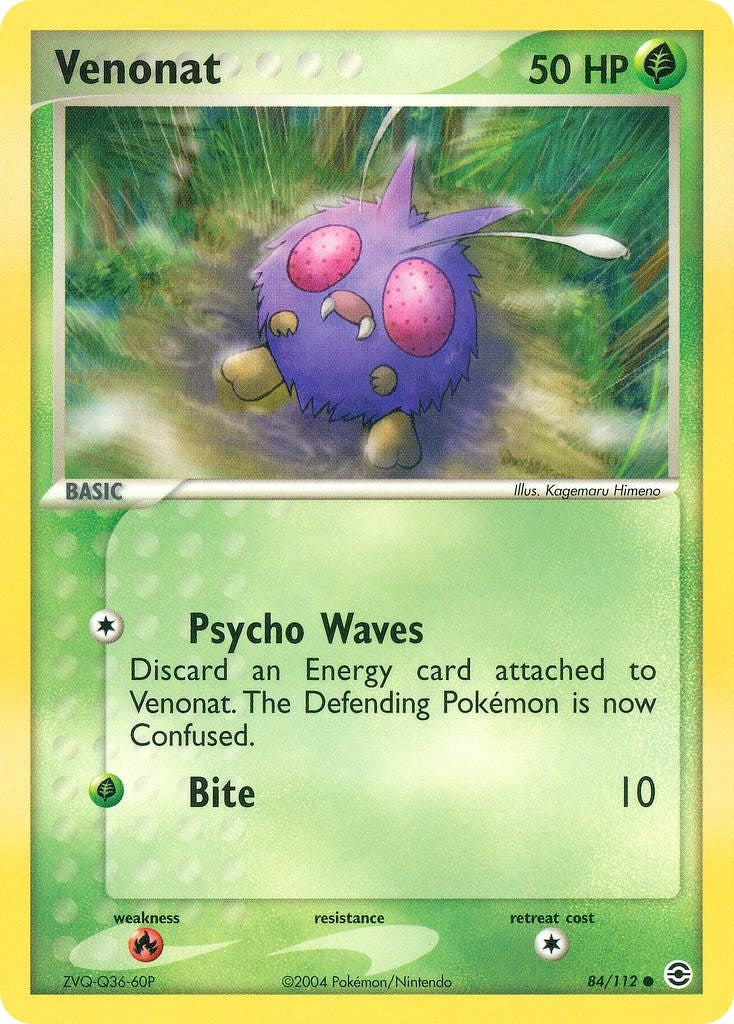 Image for Venonat (84/112) (RG) - Pokemon