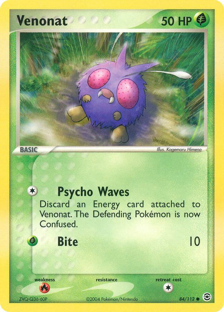 Image for Venonat (84/112) (RG) - Pokemon