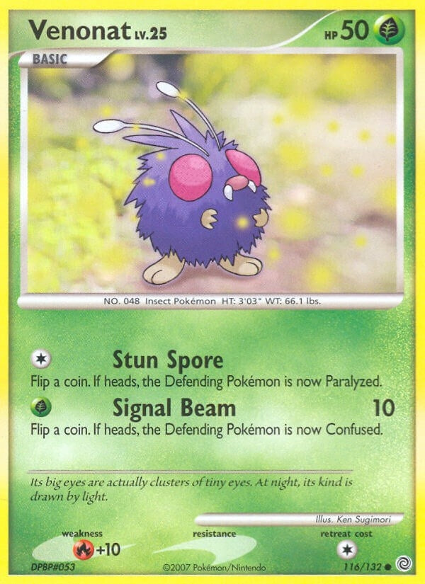 Image for Venonat (116/132) (SW) - Pokemon