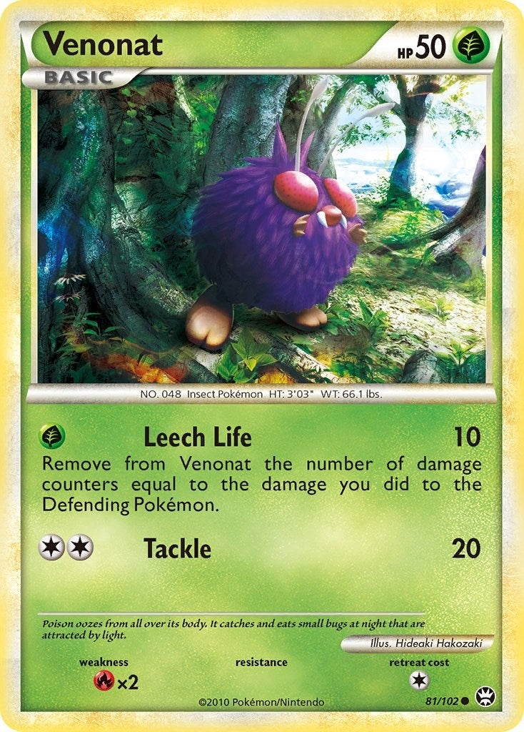 Image for Venonat (81/102) (TM) - Pokemon