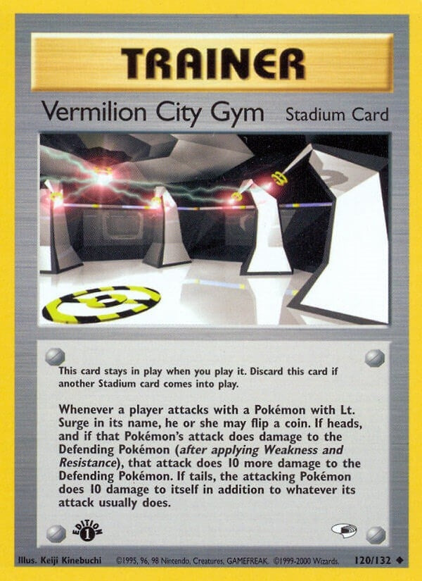 Image for Vermilion City Gym (120/132) (G1) - Pokemon