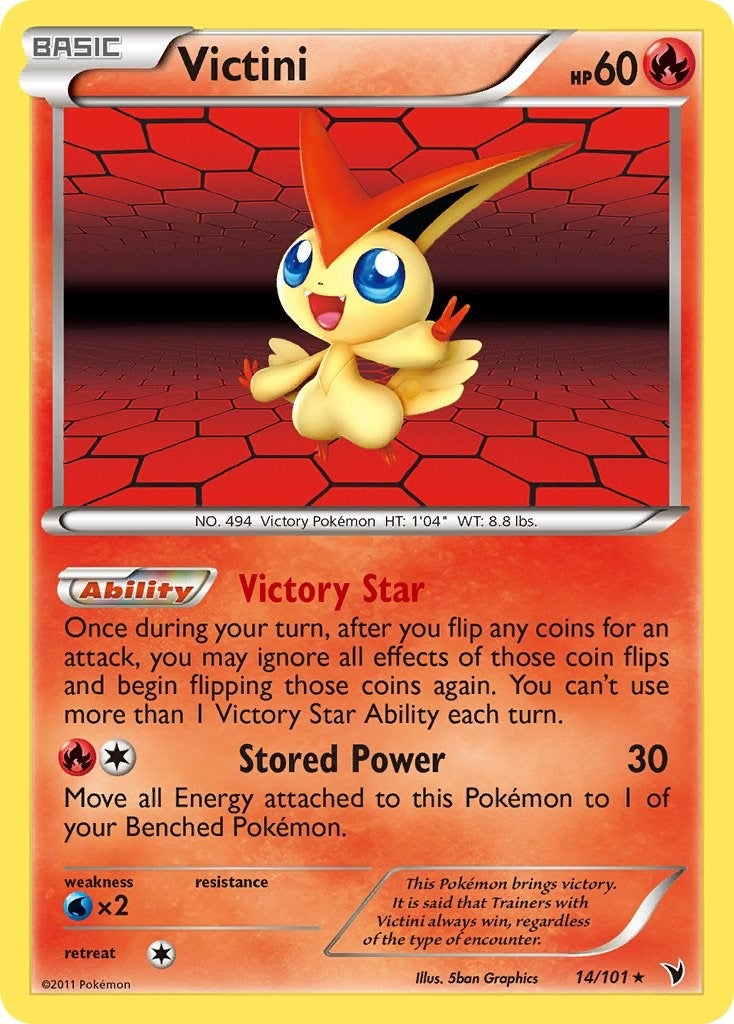 Image for Victini (14) (14/101) (NVI) - Pokemon