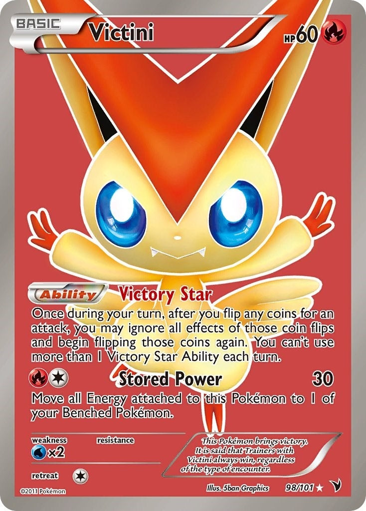 Image for Victini (98 Full Art) (98/101) (NVI) - Pokemon
