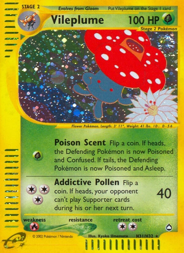 Image for Vileplume (H31) (H31/H32) (AQ) - Pokemon