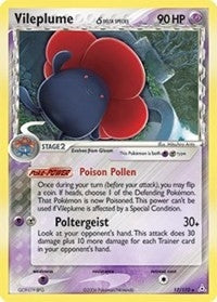 Image for Vileplume (Delta Species) (17/110) (HP) - Pokemon