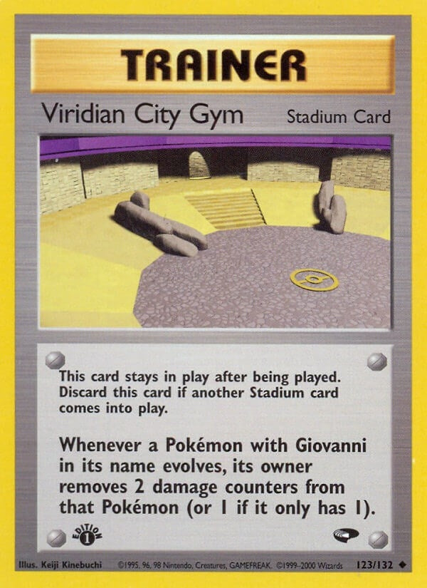 Image for Viridian City Gym (123/132) (G2) - Pokemon