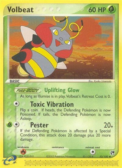 Image for Volbeat (53/100) (SS) - Pokemon