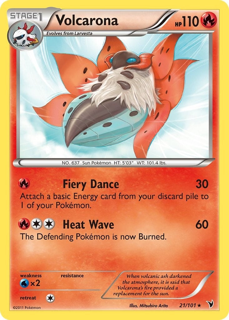 Image for Volcarona (21/101) (NVI) - Pokemon
