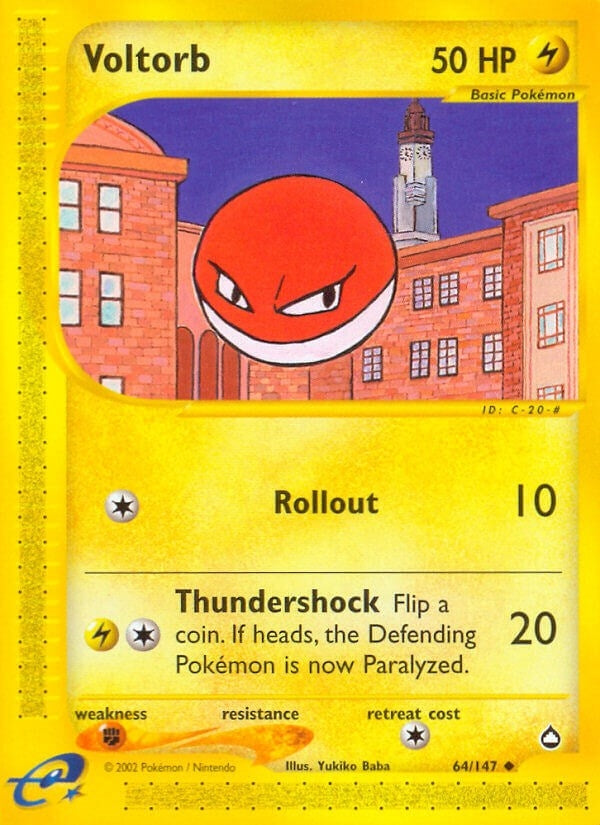 Image for Voltorb (64) (064/147) (AQ) - Pokemon