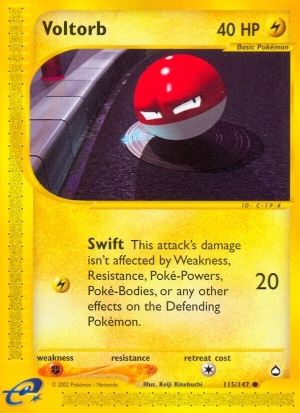 Image for Voltorb (115) (115/147) (AQ) - Pokemon