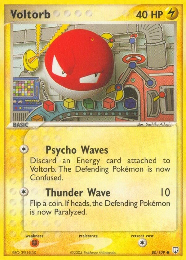 Image for Voltorb (80/109) (RR) - Pokemon