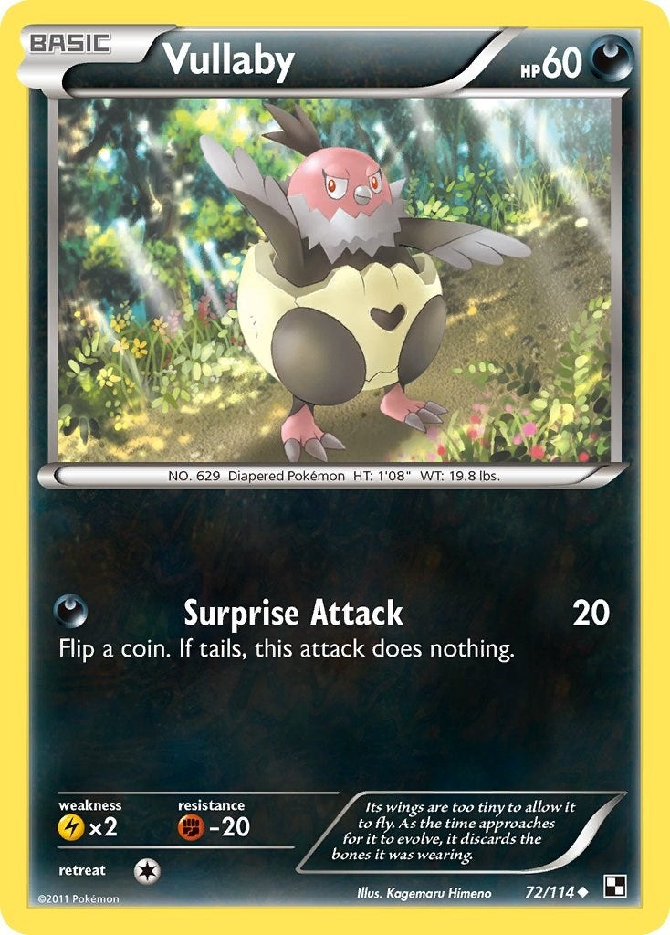 Image for Vullaby (72/114) (BLW) - Pokemon