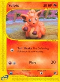 Image for Vulpix (136/165) (EX) - Pokemon