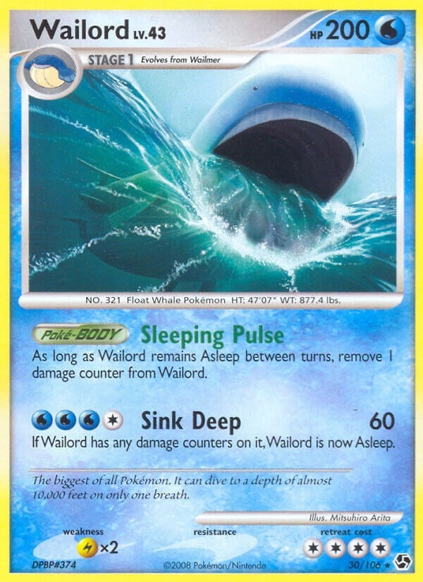 Image for Wailord (30/106) (GE) - Pokemon