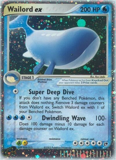 Image for Wailord ex (100/100) (SS) - Pokemon