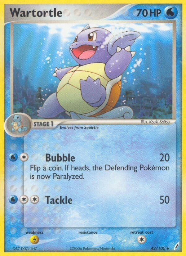 Image for Wartortle (42/100) (CG) - Pokemon