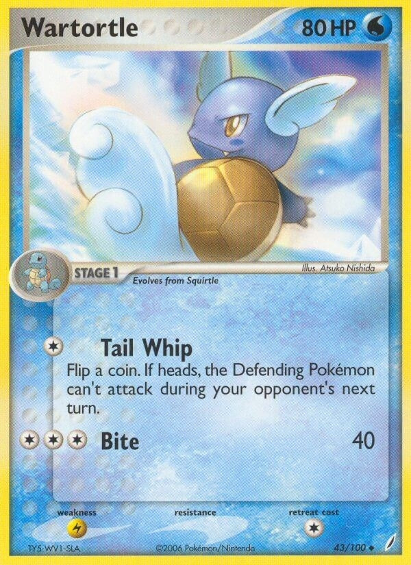 Image for Wartortle (43/100) (CG) - Pokemon