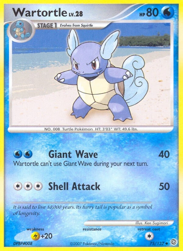 Image for Wartortle (75/132) (SW) - Pokemon