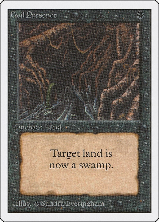 Image for Evil Presence - Magic: The Gathering