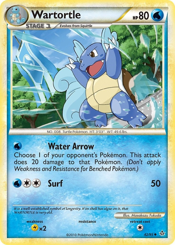 Image for Wartortle (42/95) (UL) - Pokemon
