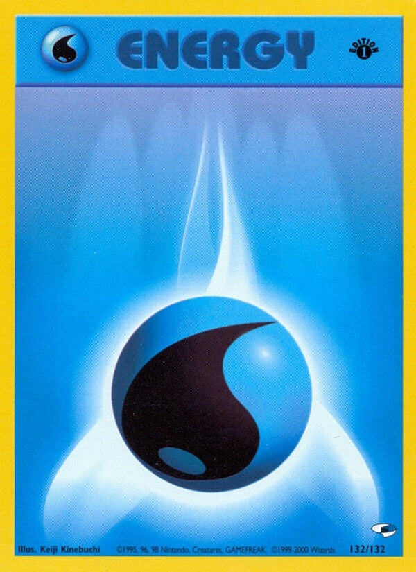 Image for Water Energy (132/132) (G1) - Pokemon