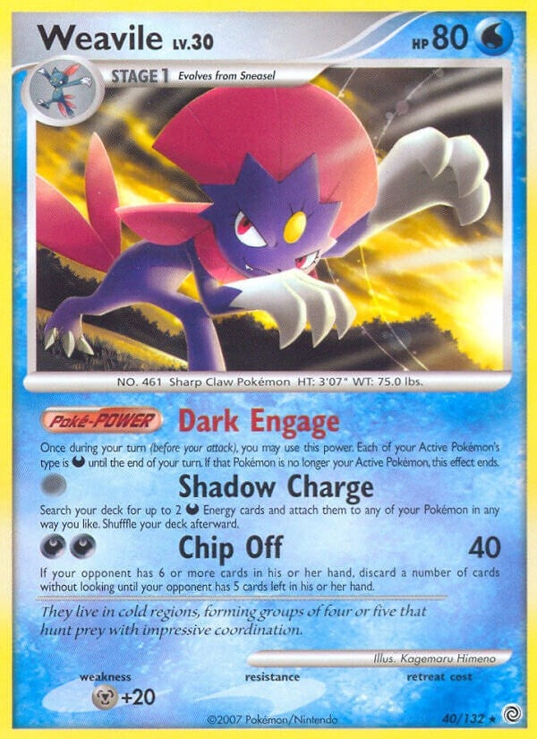 Image for Weavile (40/132) (SW) - Pokemon