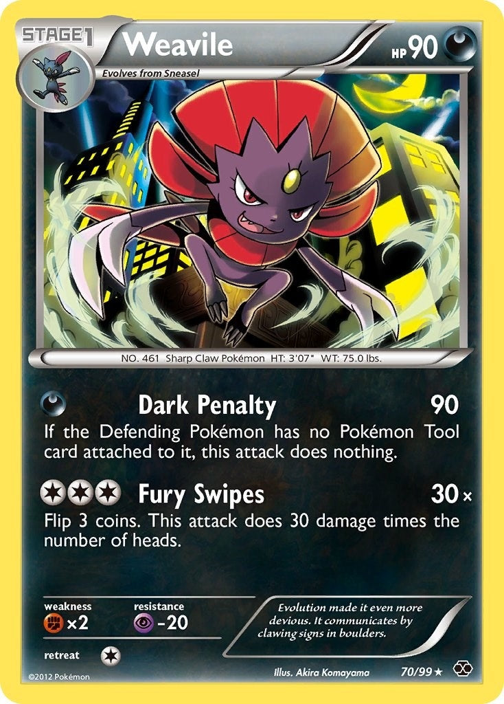 Image for Weavile (70/99) (NXD) - Pokemon