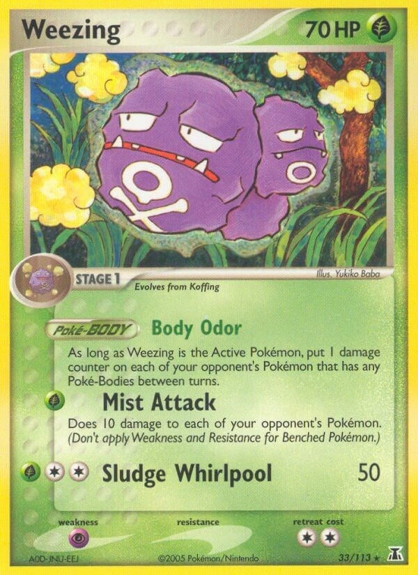 Image for Weezing (33/113) (DS) - Pokemon
