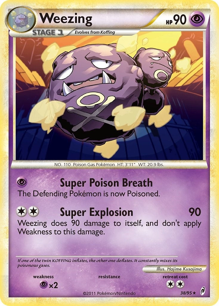 Image for Weezing (38/95) (CL) - Pokemon