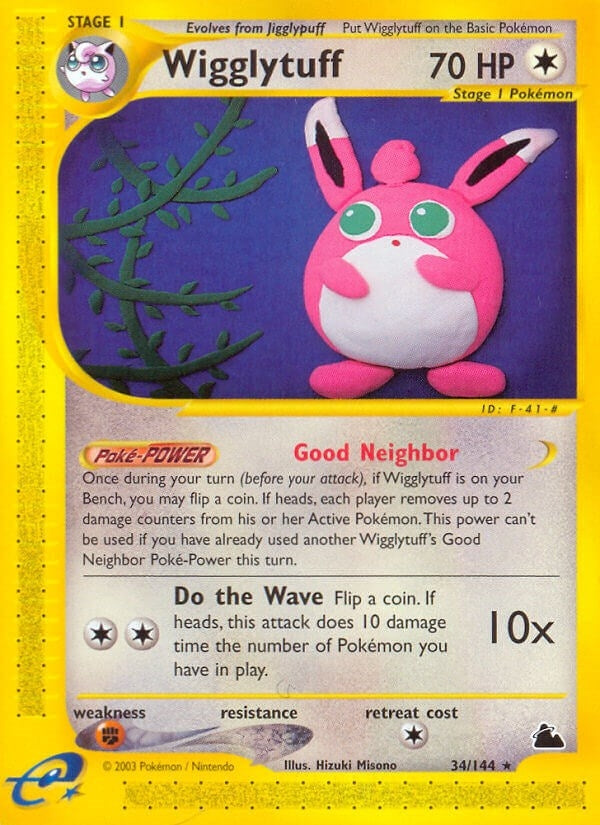 Image for Wigglytuff (034/144) (SK) - Pokemon