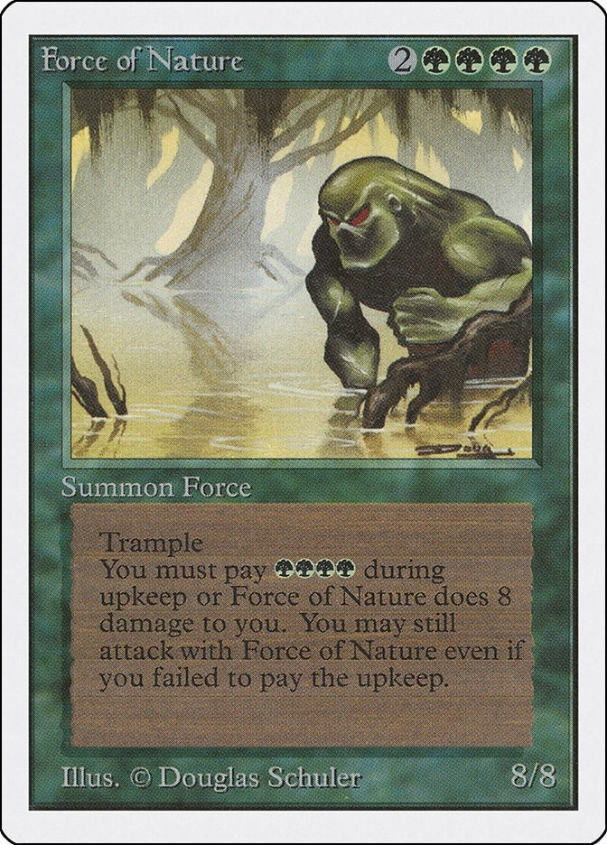 Image for Force of Nature - Magic: The Gathering