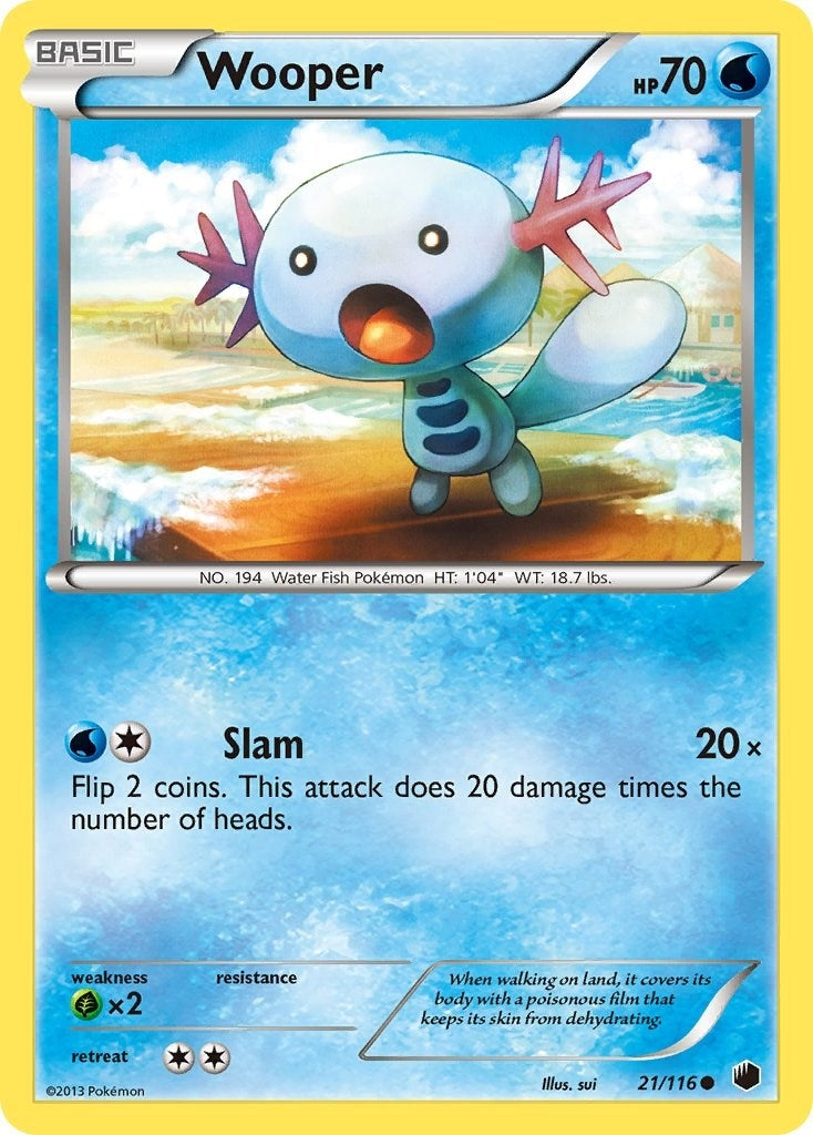 Image for Wooper (21/116) (PLF) - Pokemon