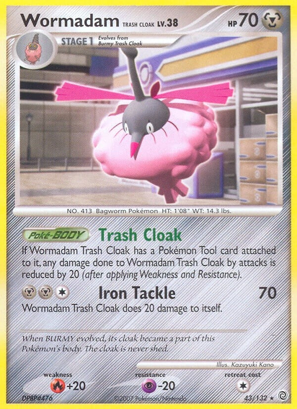 Image for Wormadam Trash Cloak (43/132) (SW) - Pokemon