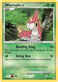 Image for Wurmple (104/130) (DP) - Pokemon