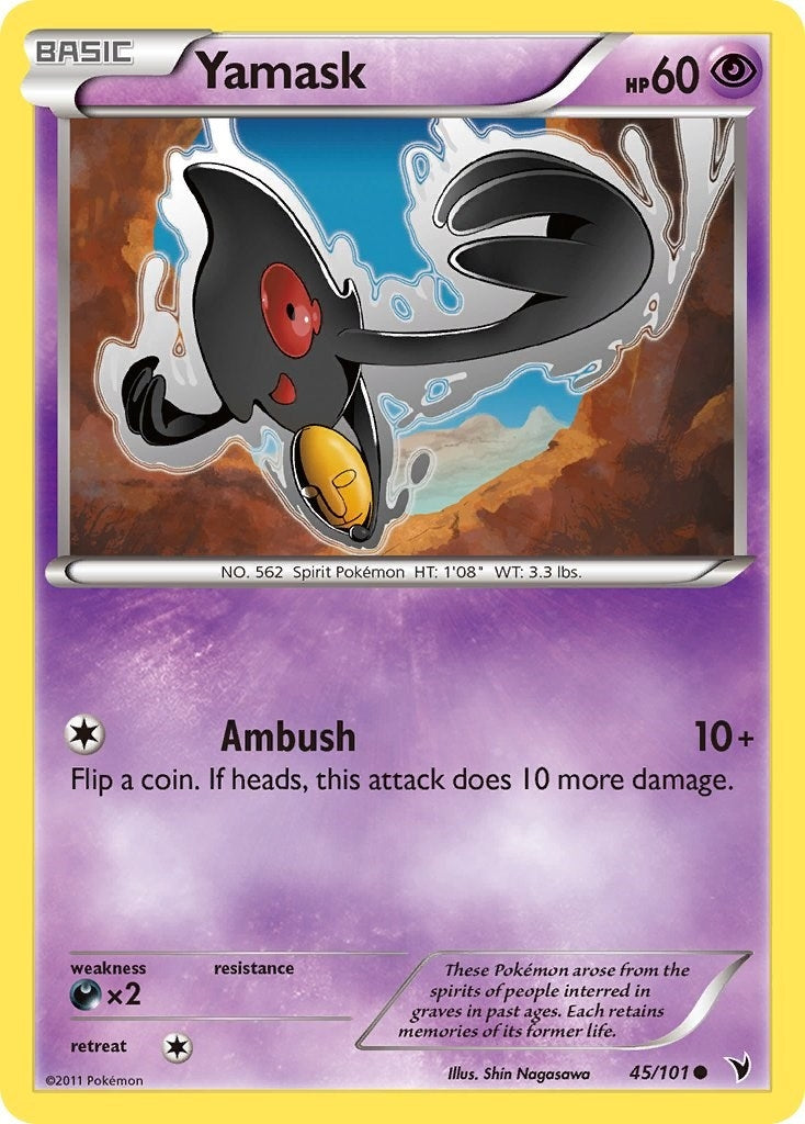 Image for Yamask (45) (45/101) (NVI) - Pokemon