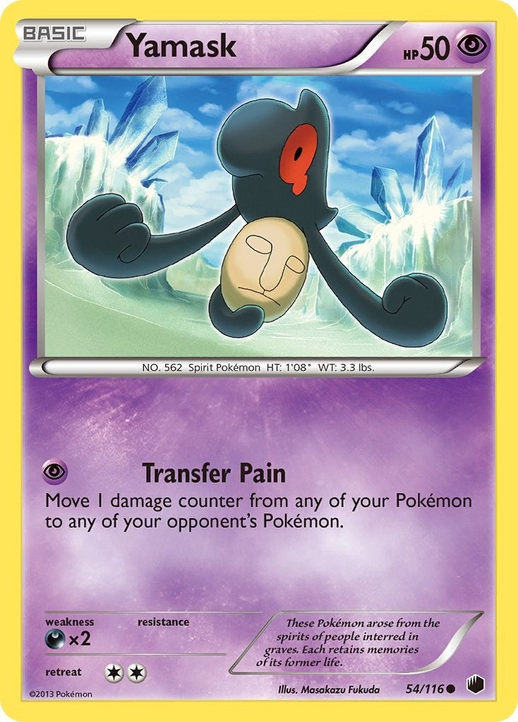 Image for Yamask (54) (54/116) (PLF) - Pokemon
