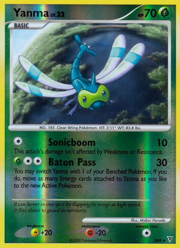Image for Yanma (Shiny) (SH9) (SV) - Pokemon