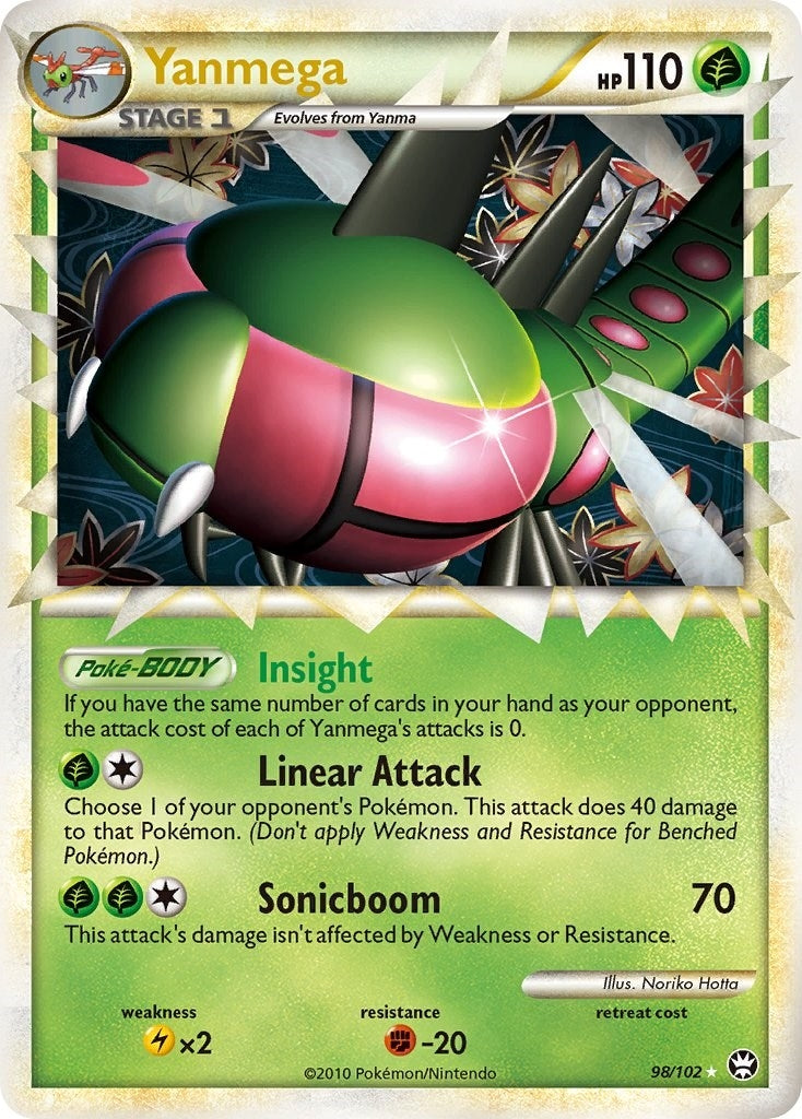 Image for Yanmega (Prime) (98/102) (TM) - Pokemon